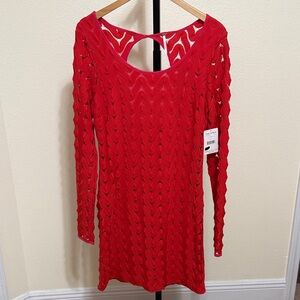 Free people 🍓🍓Elegant Red Women's Dress